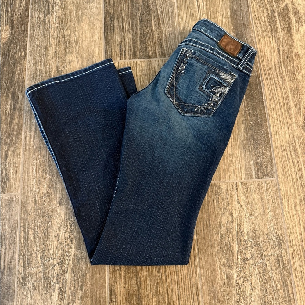 BKE Women's Blue Boot Cut Jeans